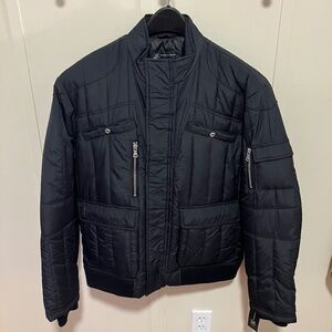 International Concepts Men’s Bomber Puffer Quilted Vest